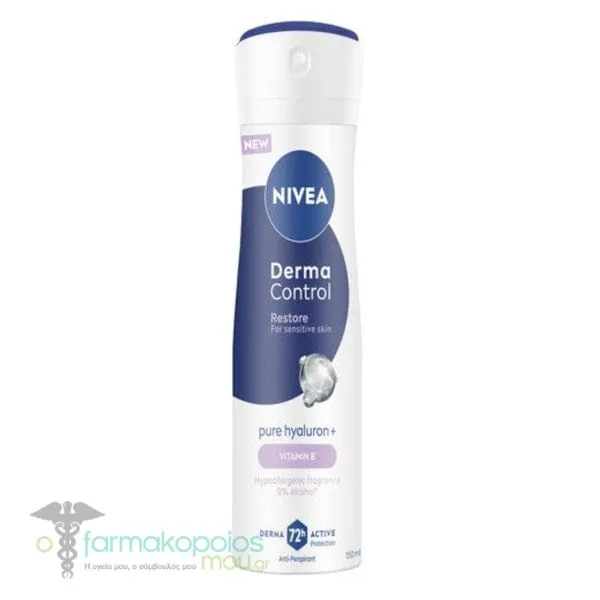 Nivea Deo Derma Control Restore Spray, 150ml