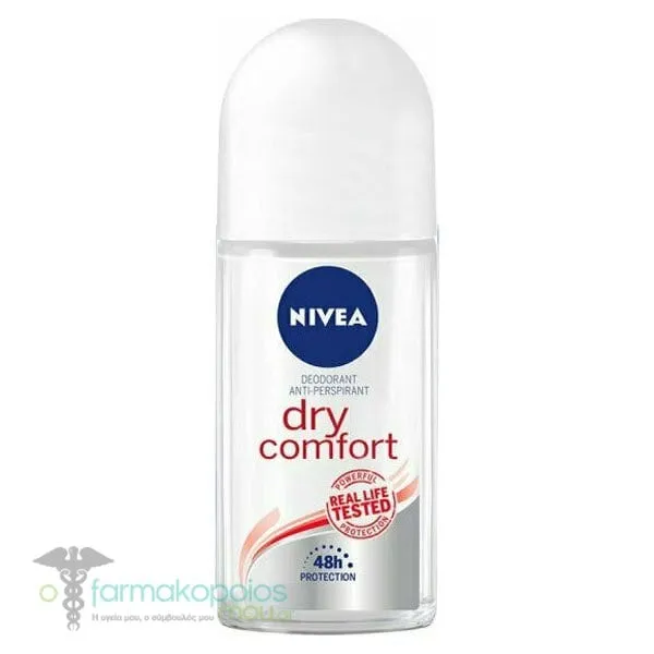 Nivea Dry Comfort Roll-On Deodorant 48h, 50ml
