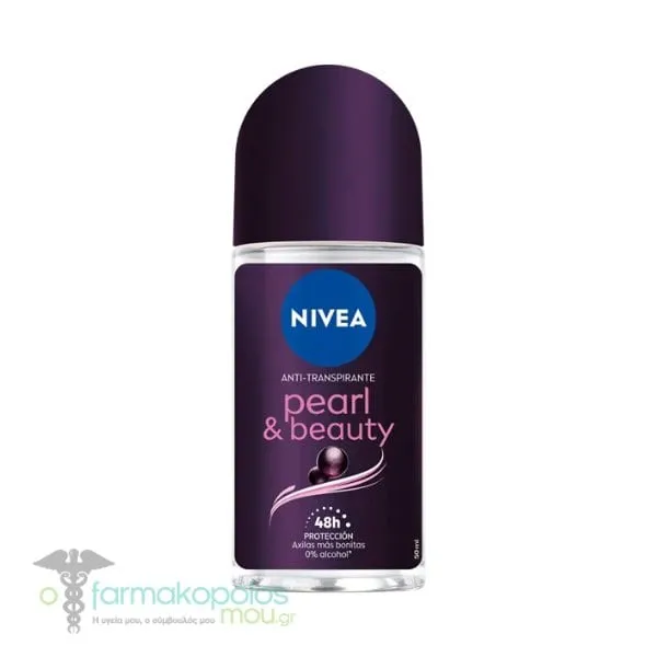 Nivea Deo Pearl & Beauty Black Pearl Roll-On Women 48h, 50ml