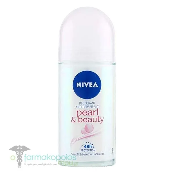 Nivea Pearl & Beauty Roll-On Deodorant 48h, 50ml