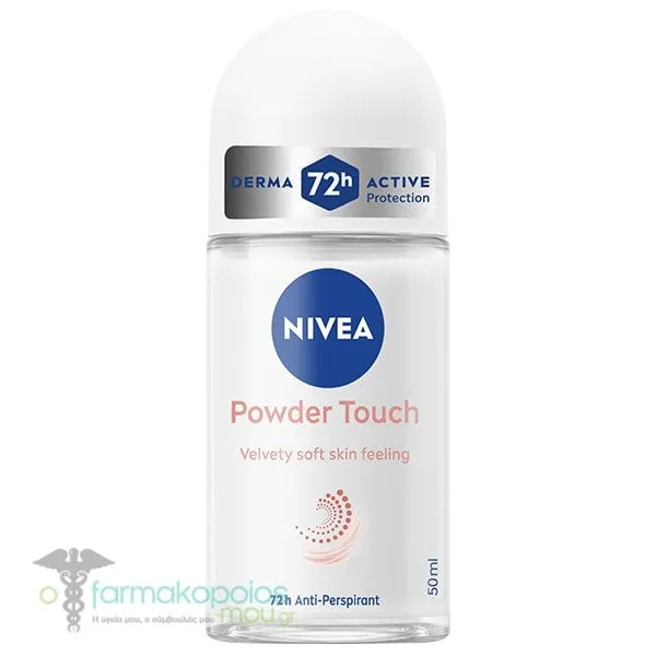 Nivea Talc Sensation Roll-On Deodorant 72h, 50ml