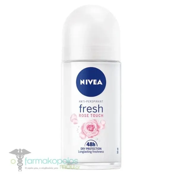 Nivea Fresh Rose Touch Roll-on Deodorant 48h, 50ml