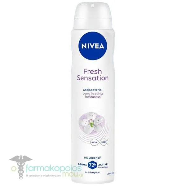 Nivea Fresh Sensation Αποσμητικό Spray, 150ml