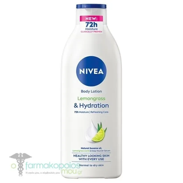 Nivea Lemongrass & Hydration Body Lotion, 400ml