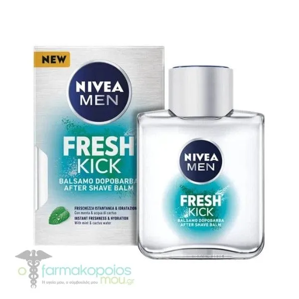 Nivea Men Fresh Kick After Shave Balm, 100ml
