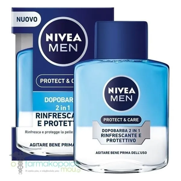 Nivea Men Protect & Care 2in1 After Shave, 100ml
