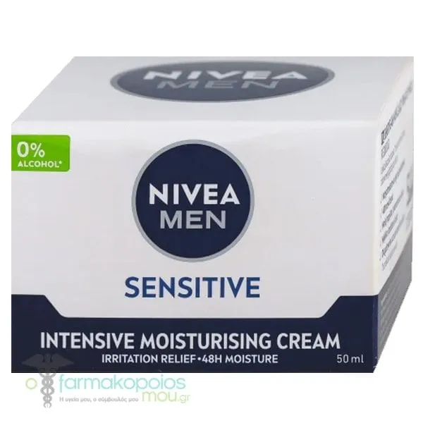 Nivea Men Sensitive Intensive Moisturising Cream, 50ml