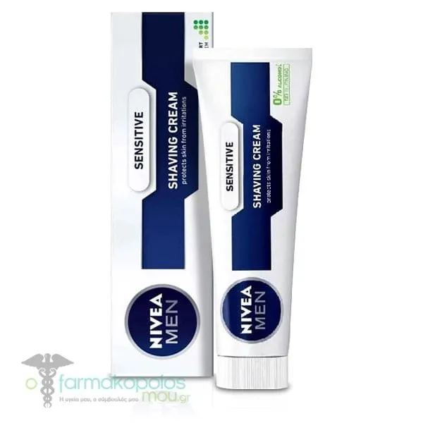 Nivea Men Sensitive Shaving Cream, 100ml