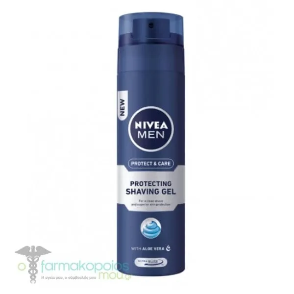 Nivea Men Promo (-2€) Protect & Care Protecting Shaving Gel, 200ml