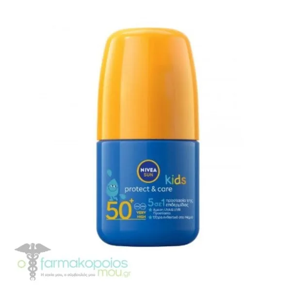 Nivea Sun Kids Protect & Care Roll-On SPF50+, 50ml