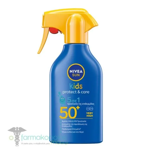Nivea Sun Kids Protect & Care Sun Spray SPF50+, 270ml