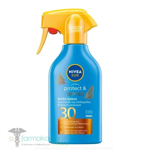 Nivea Sun Protect & Bronze Trigger Sun Spray SPF30, 270ml