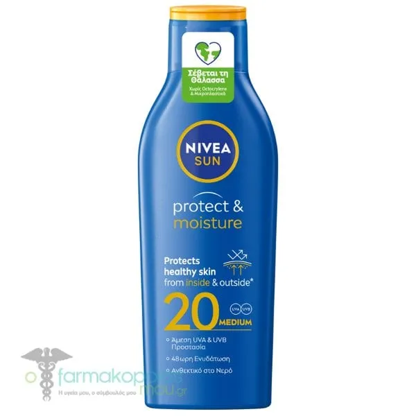 Nivea Sun Protect & Moisture Lotion SPF20, 200ml