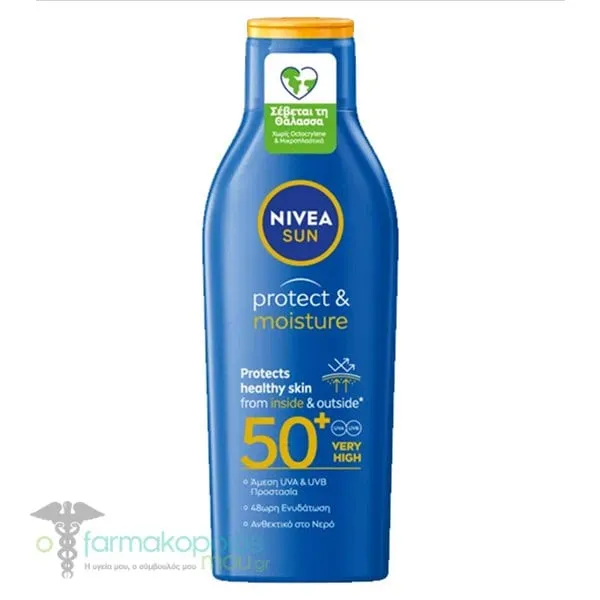 Nivea Sun Protect & Moisture Lotion SPF50+, 200ml