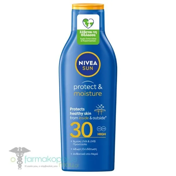 Nivea Sun Protect & Moisture SPF30, 200ml