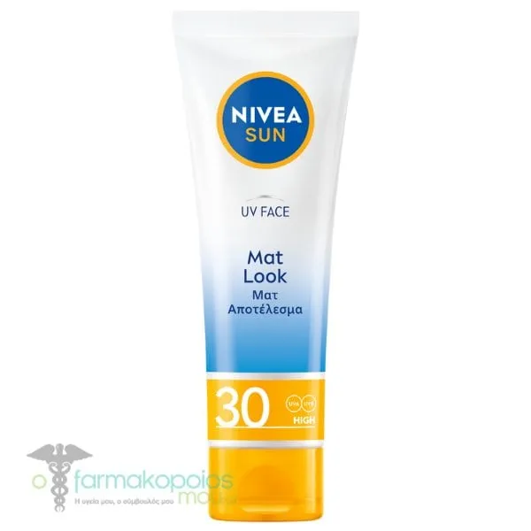 Nivea Sun UV Face Cream Mat Look SPF30 Face Sunscreen, 50ml