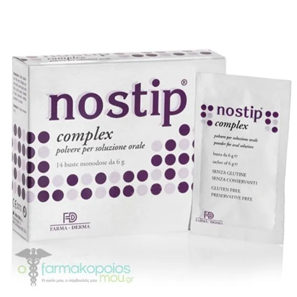 Nostip Complex Σκόνη Πόσιμου Διαλύματος Κατά της Δυσκοιλιότητας, 14sachets