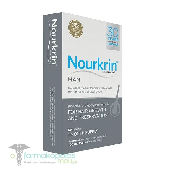 Nourkrin Man, 60tabs