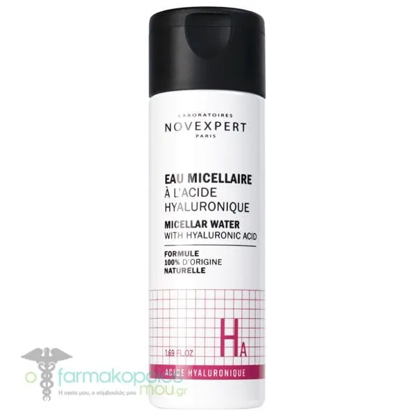 Novexpert Hyaluronic Acid Νερό Micellar με Υαλουρονικό Οξύ, 50ml