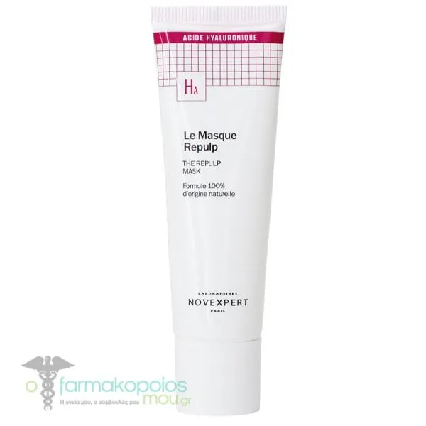 Novexpert The Repulp Mask Μάσκα Επανόρθωσης με Yαλουρονικό Οξύ, 50ml