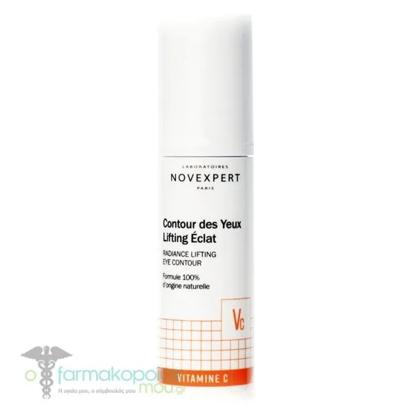 Novexpert Viamin C Radiance Lifting Eye Contour Κρέμα Ματιών, 15ml
