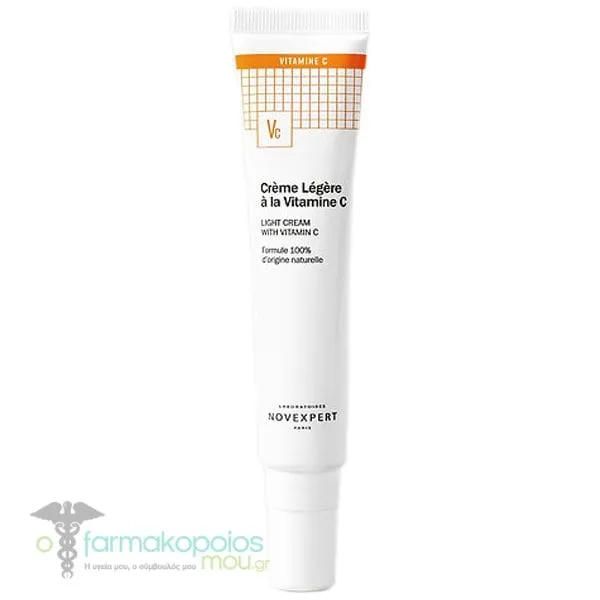 Novexpert Vitamin C Ενυδατική Κρέμα Προσώπου Ελαφριάς Υφής, 40ml