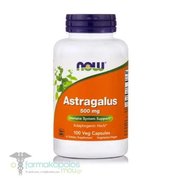 Now Foods Astragalus 500mg, 100veg.caps