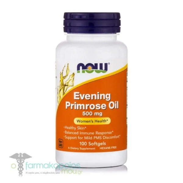 Now Foods Evening Primrose Οil 500mg, 100softgels