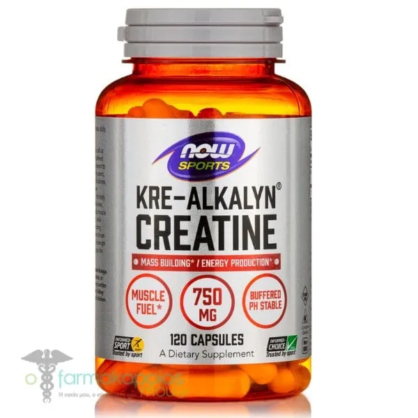 Now Foods Kre-Alkalyn Creatine, 120caps