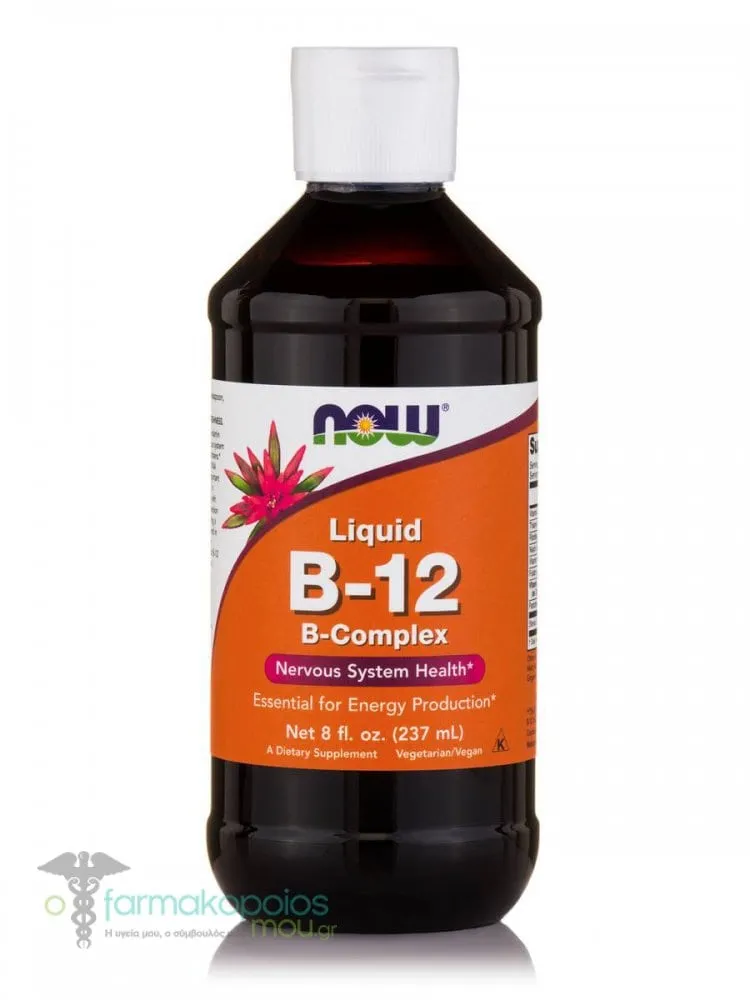 Now Foods Liquid B12 Complex, 237ml