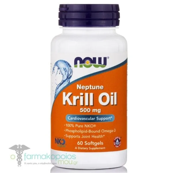 Now Foods Neptune Krill Oil 500mg, 60softgels