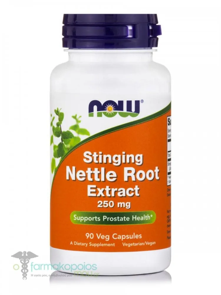 Now Foods Stinging Nettle Root Extract 250mg, 90veg.caps