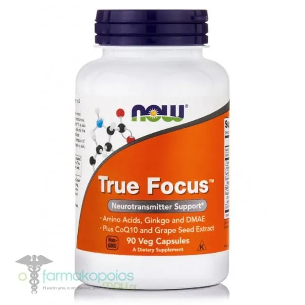 Now Foods True Focus, 90veg.caps