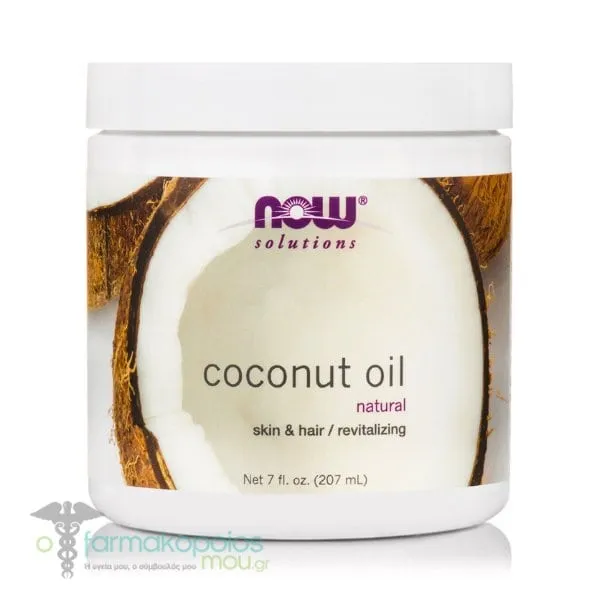 Now Solutions Coconut Oil, 207ml