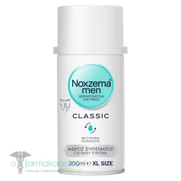 Noxzema Men Classic Shaving Foam, 300ml