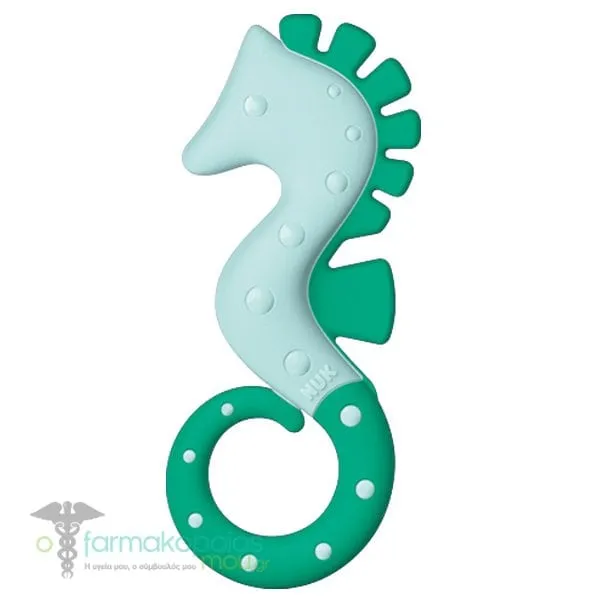 NUK All Stages Teether 3m+, 1pc - Πρασινο