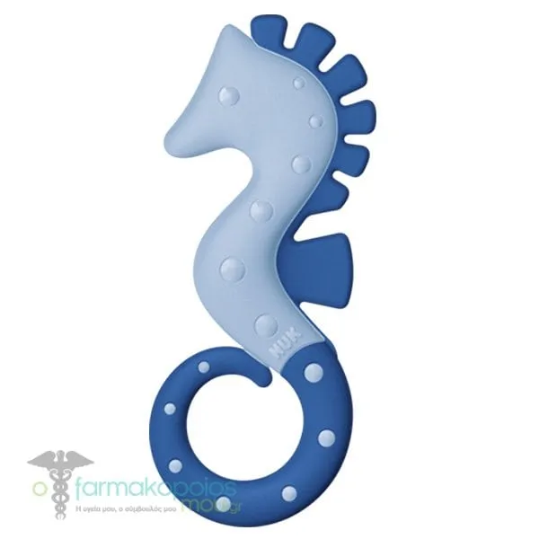 NUK All Stages Teether 3m+, 1pc - Μπλέ