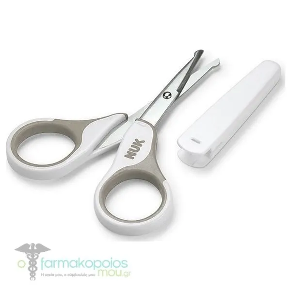 NUK Baby Nail Scissors, 1pc - Γκρί