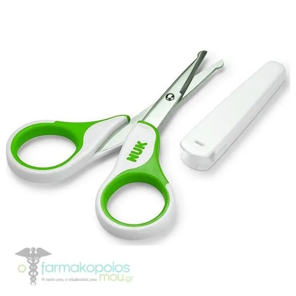 NUK Baby Nail Scissors, 1pc - Πρασινο