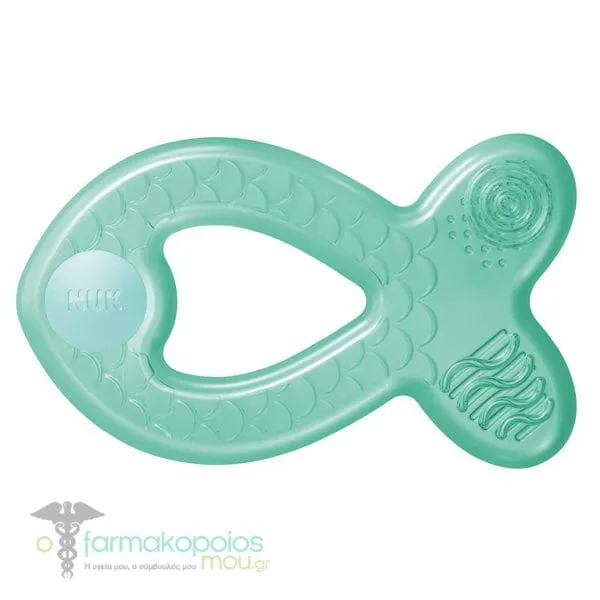 NUK Extra Cool Teether 3m+, 1pc - Τιρκουάζ