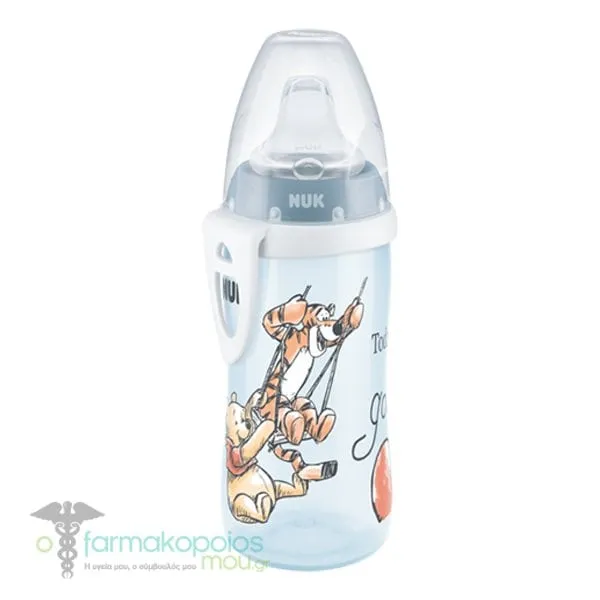 NUK First Choice Active Cup Winnie the Pooh Disney Baby 12m+, 300ml - Γαλάζιο