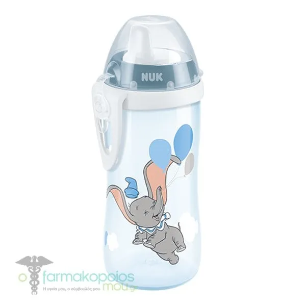 NUK First Choice Kiddy Cup Disney Baby 12+, 300ml - Γαλάζιο-Dumbo
