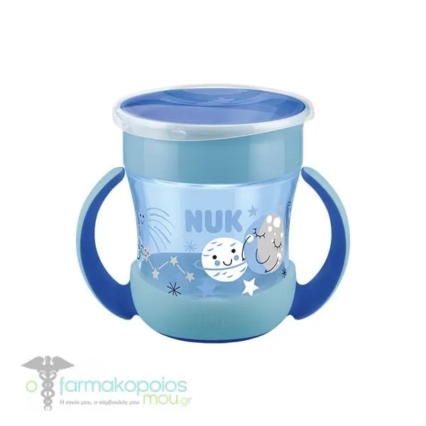 NUK Mini Magic Cup Night 6m+, 160ml - Γαλάζιο