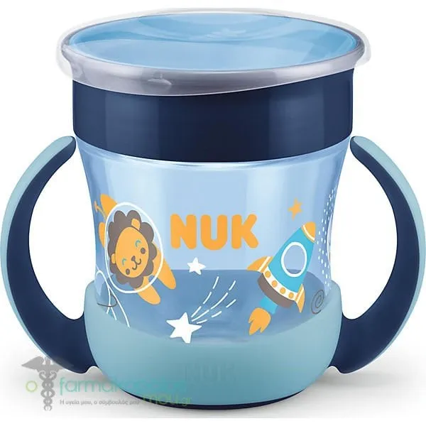 NUK Mini Magic Cup Night 6m+, 160ml - Μπλέ