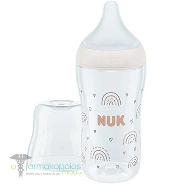 Nuk Perfect Match Bottle PP Medium 0m+, 150ml - Ουράνιο Τόξο
