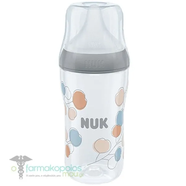 Nuk Perfect Match Bottle PP Medium 3m+, 260ml - Πολύχρωμα Κλαδιά