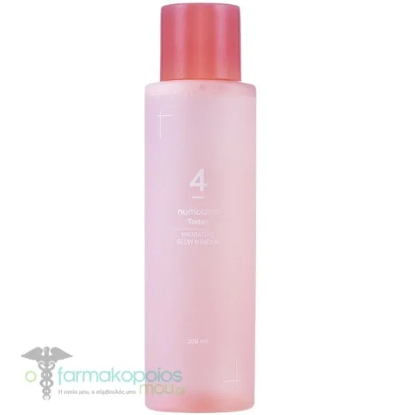 Numbuzin No.4 Hydration Glow Mineral Toner Ενυδατικό Τόνερ, 200ml
