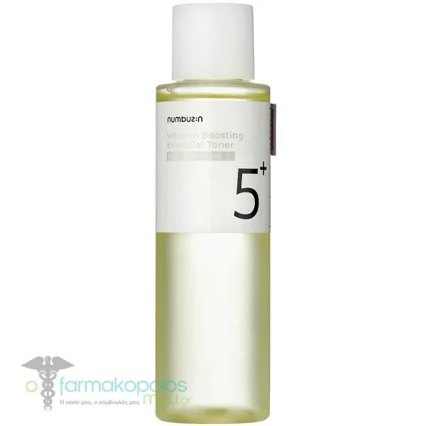 Numbuzin No.5 Vitamin Boosting Essential Toner Ενυδατικό Τόνερ για Φωτεινή Επιδερμίδα, 200ml