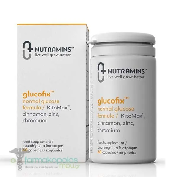 Nutramins Glucofix, 60caps
