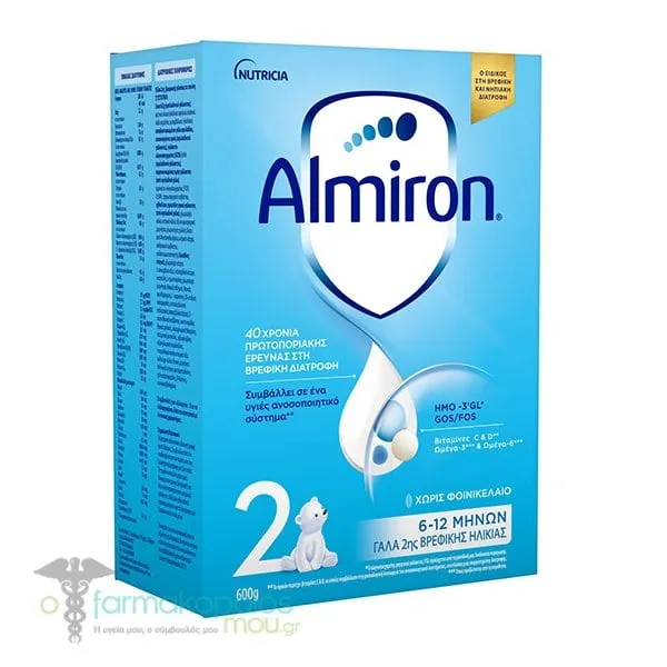 Nutricia Almiron 2 Baby Milk 6-12m, 600g